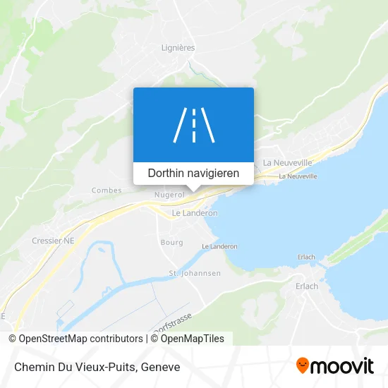 Chemin Du Vieux-Puits Karte