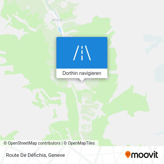 Route De Défichia Karte