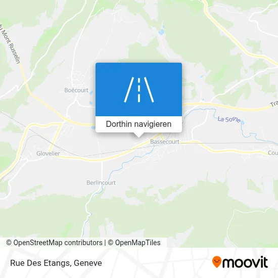 Rue Des Etangs Karte