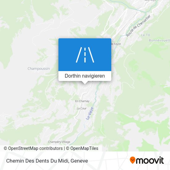 Chemin Des Dents Du Midi Karte