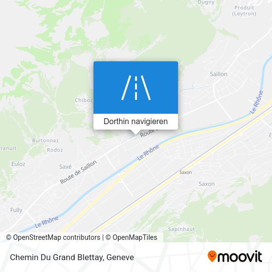Chemin Du Grand Blettay Karte