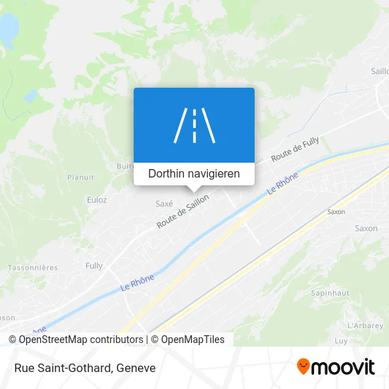 Rue Saint-Gothard Karte