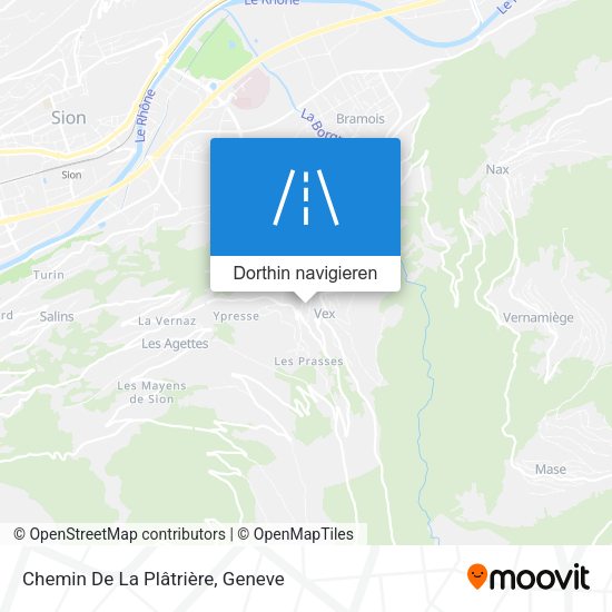 Chemin De La Plâtrière Karte