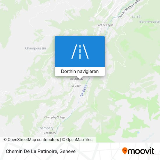 Chemin De La Patinoire Karte