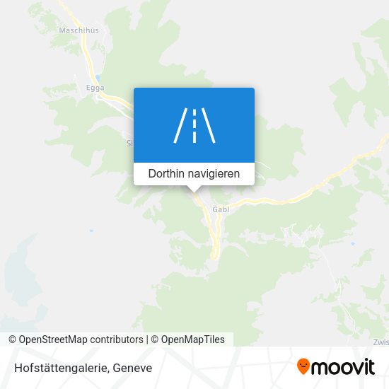 Hofstättengalerie Karte