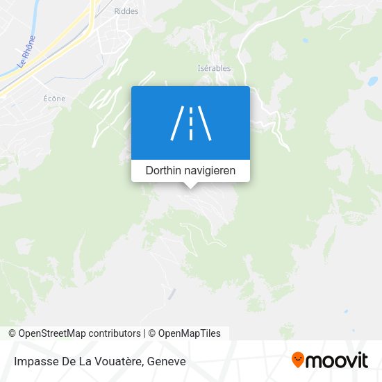 Impasse De La Vouatère Karte