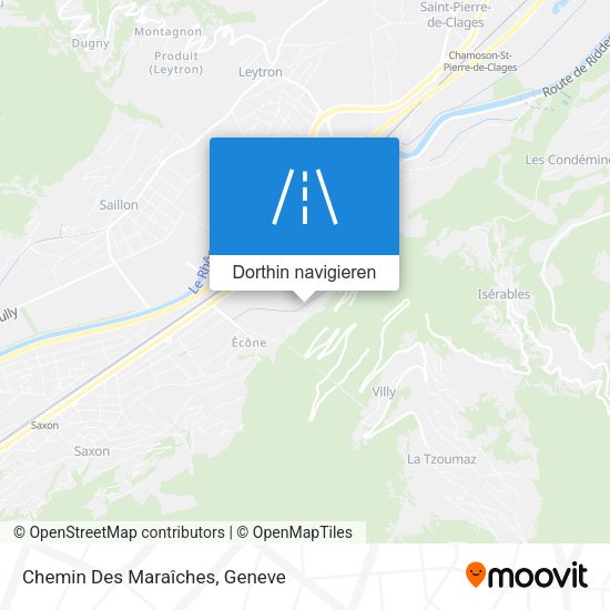 Chemin Des Maraîches Karte