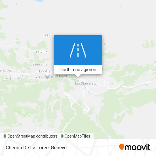 Chemin De La Torée Karte