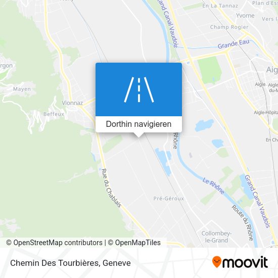 Chemin Des Tourbières Karte