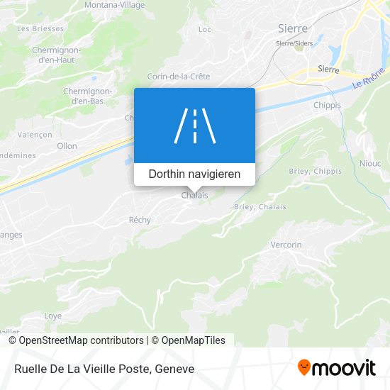 Ruelle De La Vieille Poste Karte