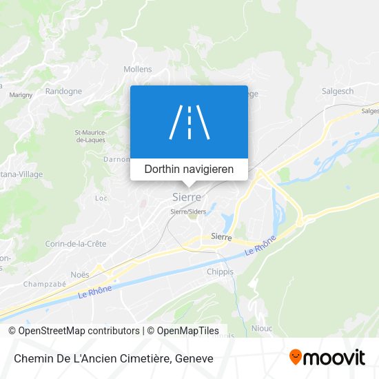 Chemin De L'Ancien Cimetière Karte