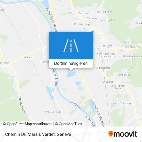 Chemin Du Marais Verdet Karte