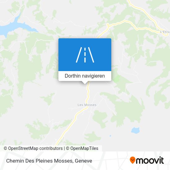 Chemin Des Pleines Mosses Karte