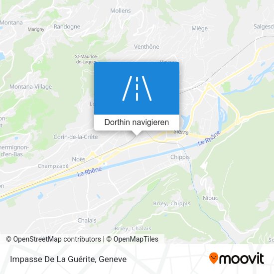 Impasse De La Guérite Karte