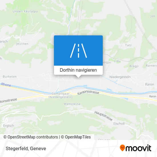 Stegerfeld Karte