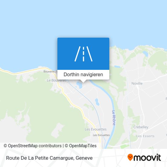 Route De La Petite Camargue Karte