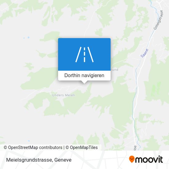 Meielsgrundstrasse Karte