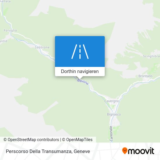 Perscorso Della Transumanza Karte
