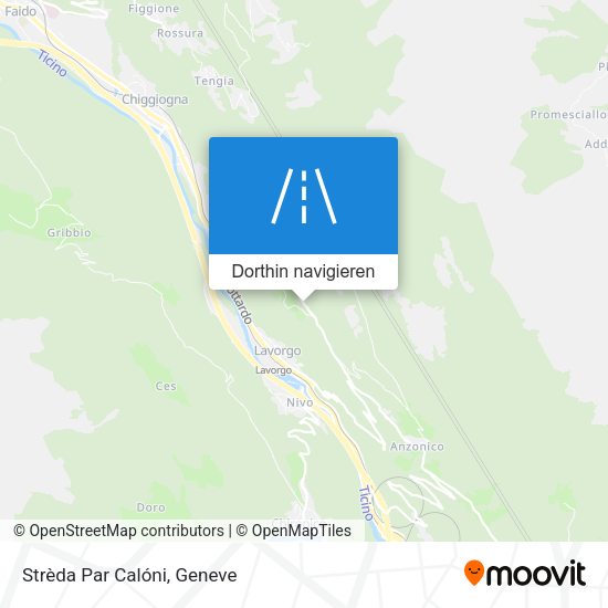 Strèda Par Calóni Karte