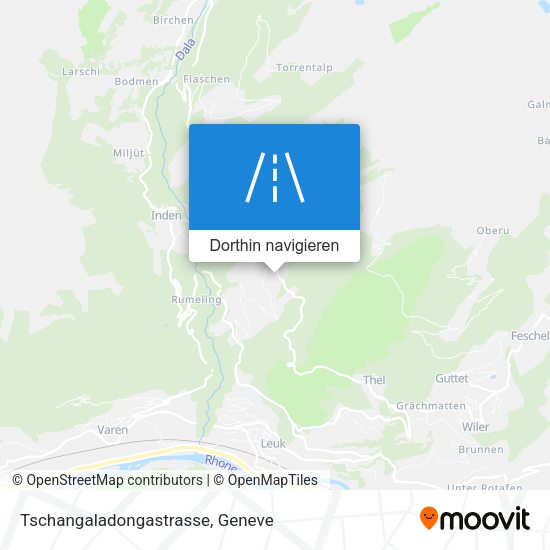 Tschangaladongastrasse Karte