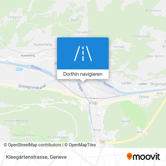 Kleegärtenstrasse Karte