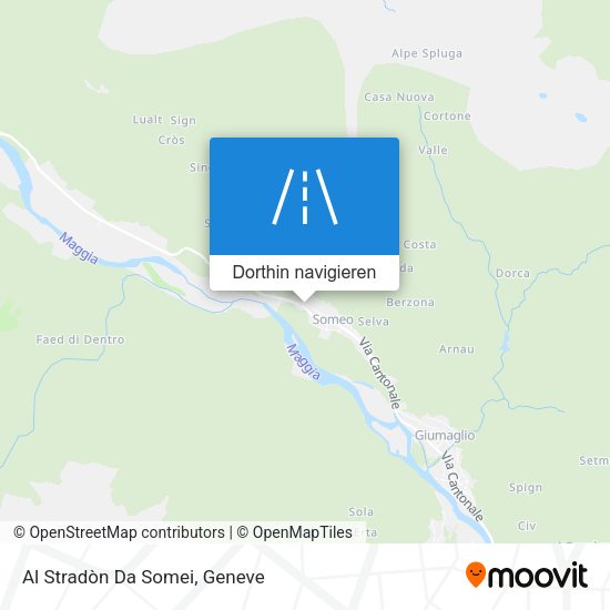 Al Stradòn Da Somei Karte