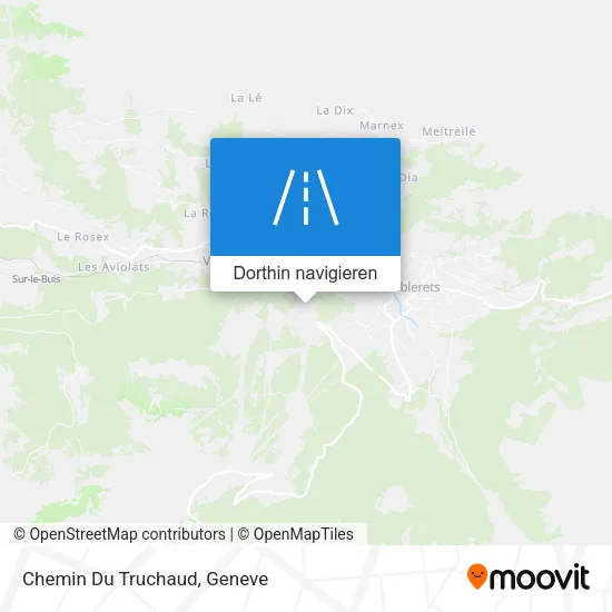 Chemin Du Truchaud Karte