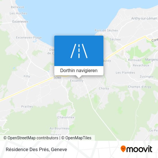 Résidence Des Prés Karte