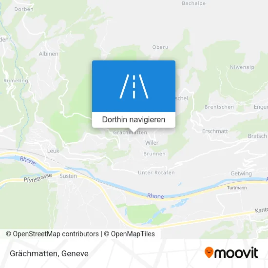 Grächmatten Karte