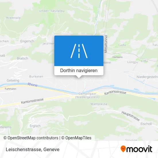 Leischenstrasse Karte