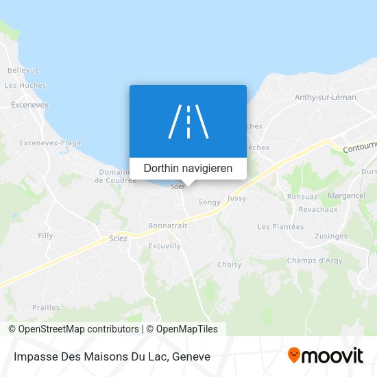 Impasse Des Maisons Du Lac Karte