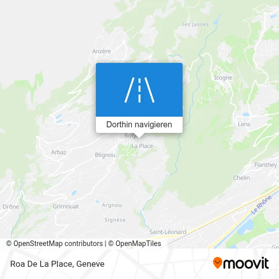 Roa De La Place Karte