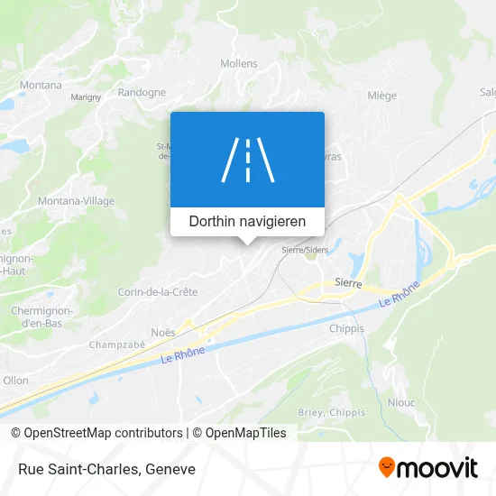 Rue Saint-Charles Karte