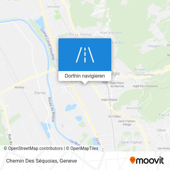 Chemin Des Séquoias Karte