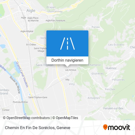 Chemin En Fin De Soréclos Karte