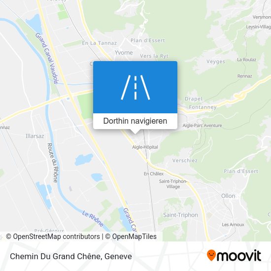 Chemin Du Grand Chêne Karte