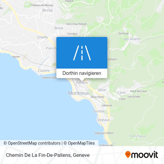 Chemin De La Fin-De-Pallens Karte