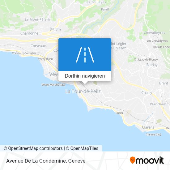 Avenue De La Condémine Karte