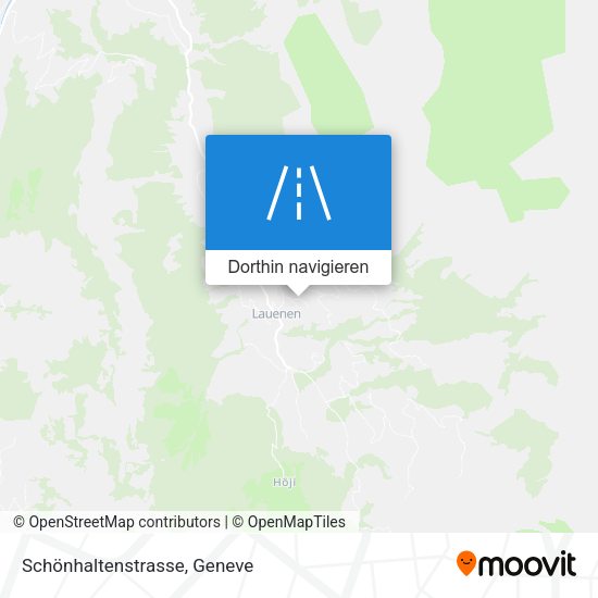 Schönhaltenstrasse Karte