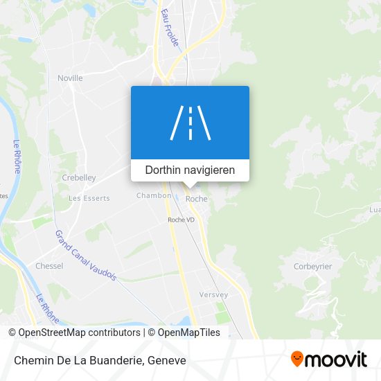 Chemin De La Buanderie Karte
