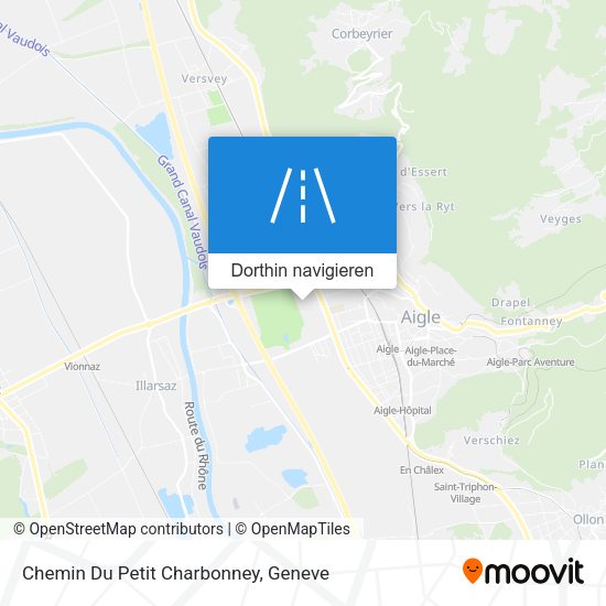 Chemin Du Petit Charbonney Karte
