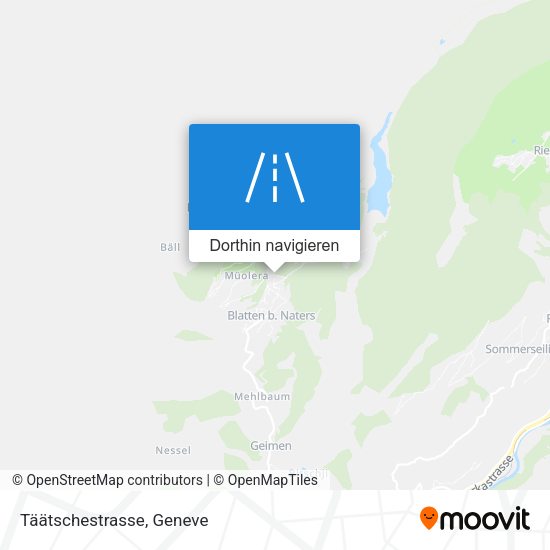 Täätschestrasse Karte