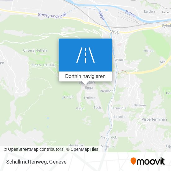 Schallmattenweg Karte