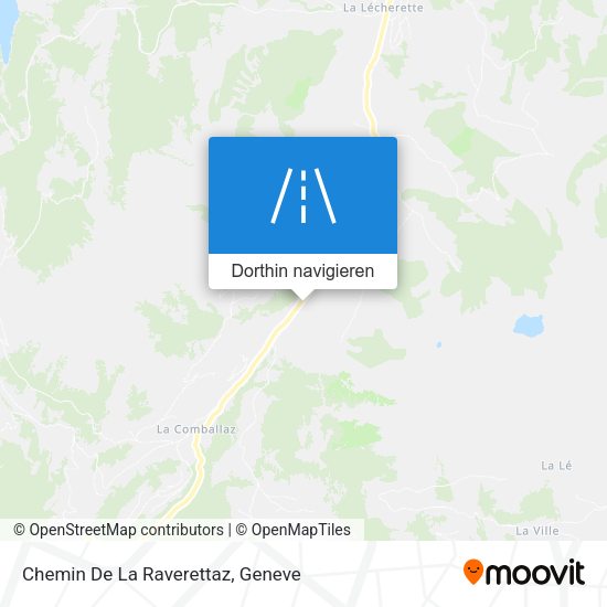 Chemin De La Raverettaz Karte