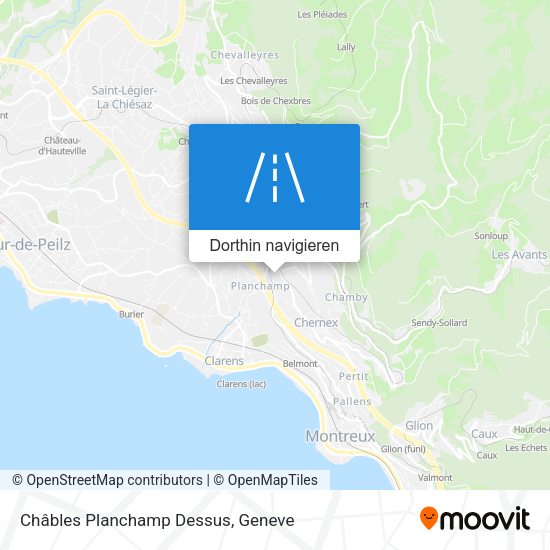 Châbles Planchamp Dessus Karte