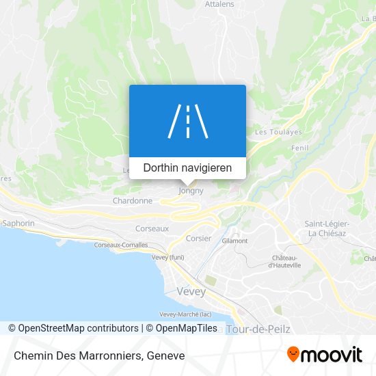 Chemin Des Marronniers Karte