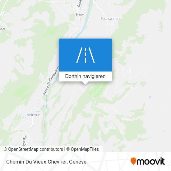 Chemin Du Vieux-Chevrier Karte