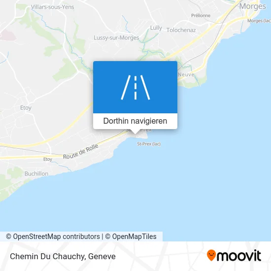 Chemin Du Chauchy Karte