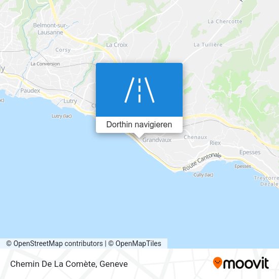 Chemin De La Comète Karte