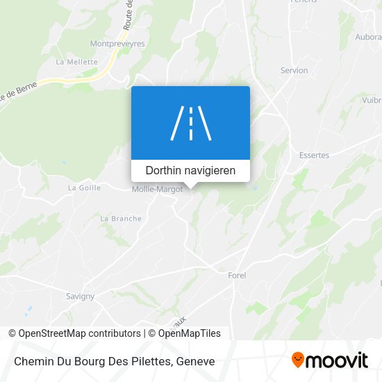 Chemin Du Bourg Des Pilettes Karte